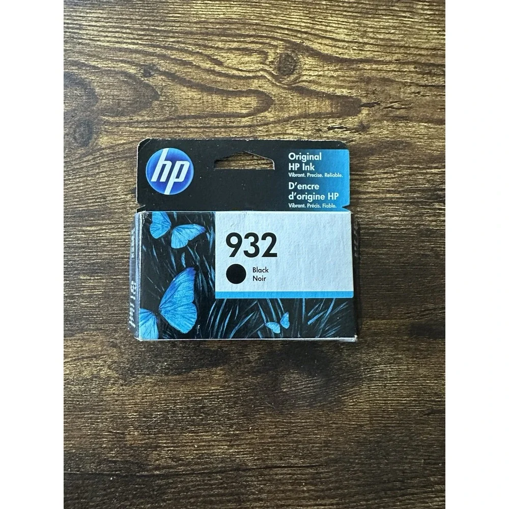 GENUINE HP 932 New sealed Original Black Ink Cartridge OEM Officejet 6100 6600